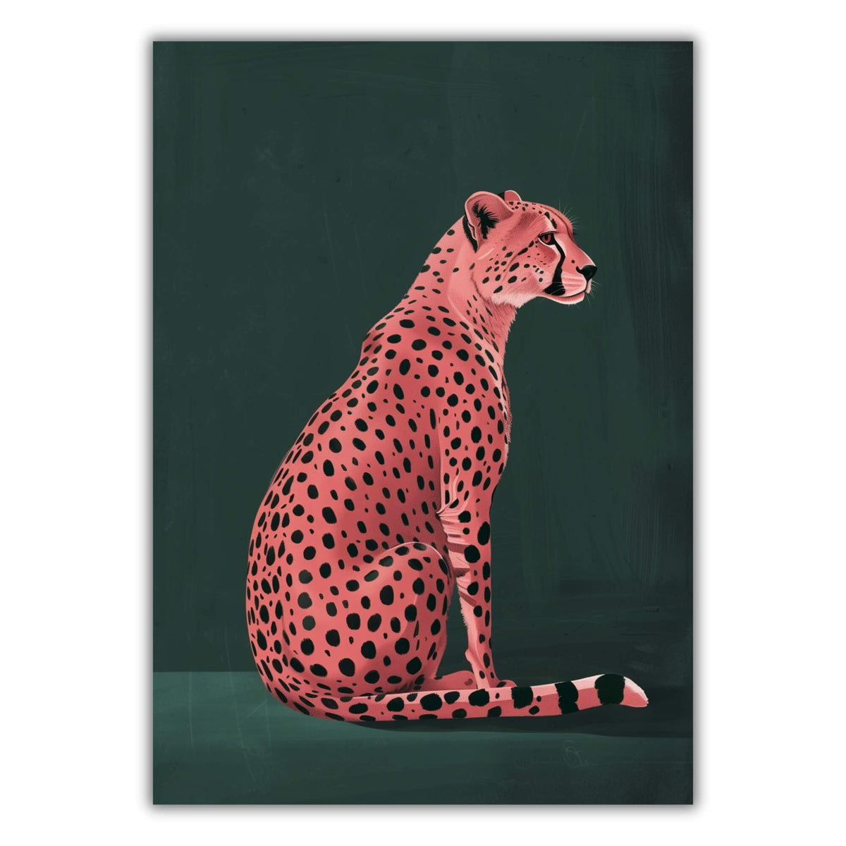 Pink Cheetah Print
