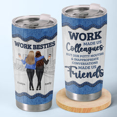 You Are The Reason - Coworker Personalized Custom Tumbler - Gift For Coworkers. Work Friends. Colleagues