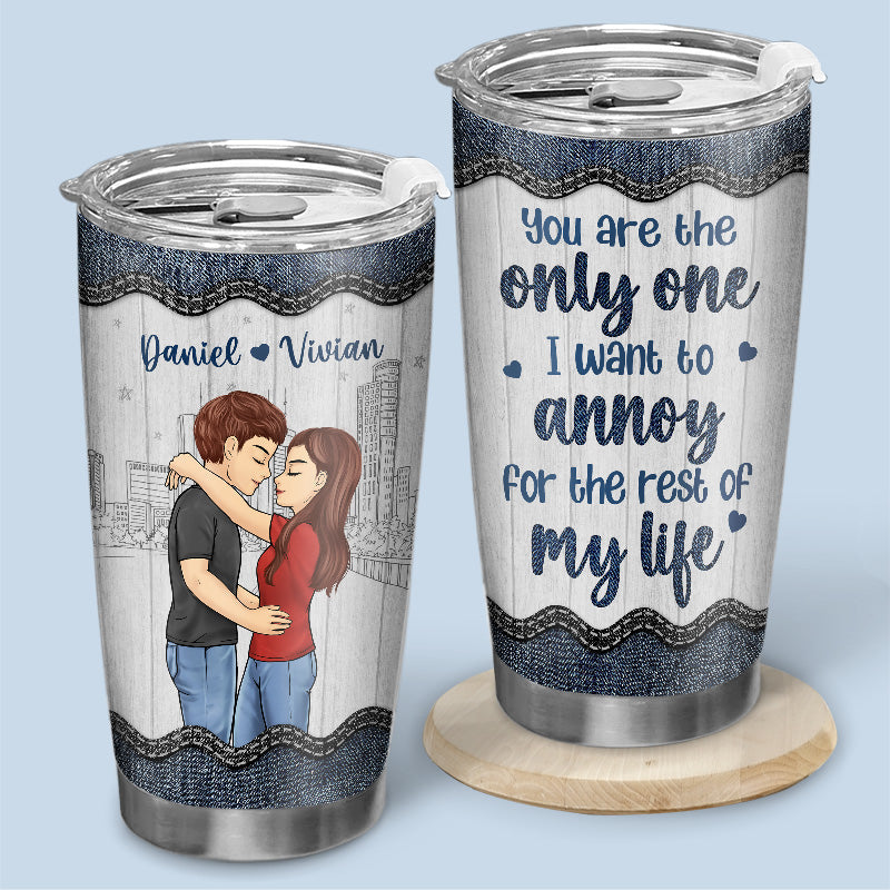 You're My Sun. My Moon. All My Stars - Couple Personalized Custom Tumbler - Gift For Husband Wife. Anniversary