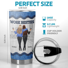 You Are The Reason - Coworker Personalized Custom Tumbler - Gift For Coworkers. Work Friends. Colleagues
