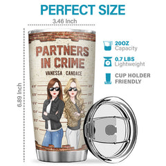 A Really Small Gang - Bestie Personalized Custom Tumbler - Gift For Best Friends. BFF. Sisters