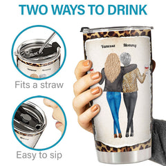 Like Mother Like Daughters Uh Oh - Family Personalized Custom Tumbler -  Mother's Day. Birthday Gift For Mother From Daughter